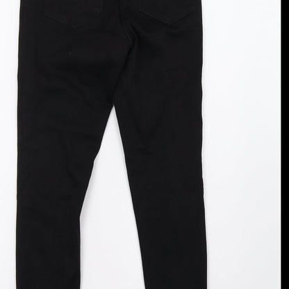 Matalan Womens Black   Skinny Jeans Size 10 L28 in