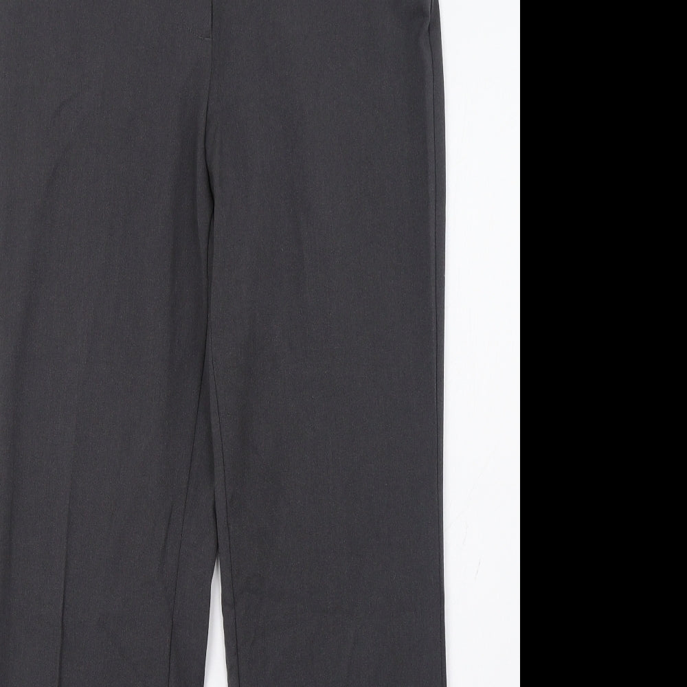 Womens UK Size 6 Marks and Spencer Regular Fit  Grey Trousers