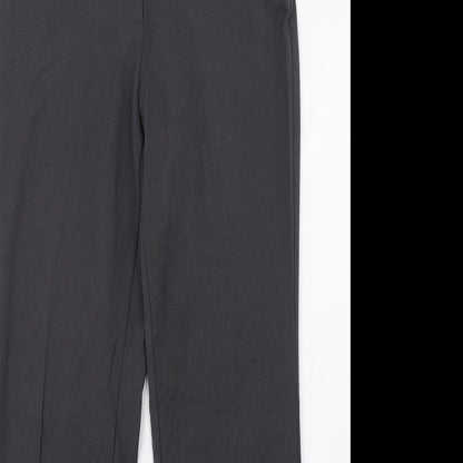 Womens UK Size 6 Marks and Spencer Regular Fit  Grey Trousers