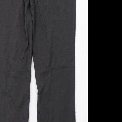 Womens UK Size 6 Marks and Spencer Regular Fit  Grey Trousers