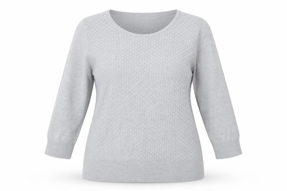 Womens UK Size 16 Marks and Spencer Grey Basic Blouse