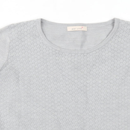 Womens UK Size 16 Marks and Spencer Grey Basic Blouse