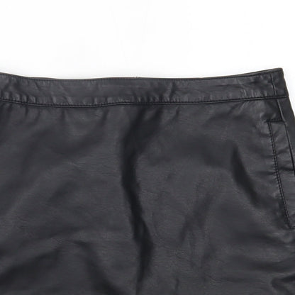 Dorothy Perkins Womens Black   Mini Skirt Size 8