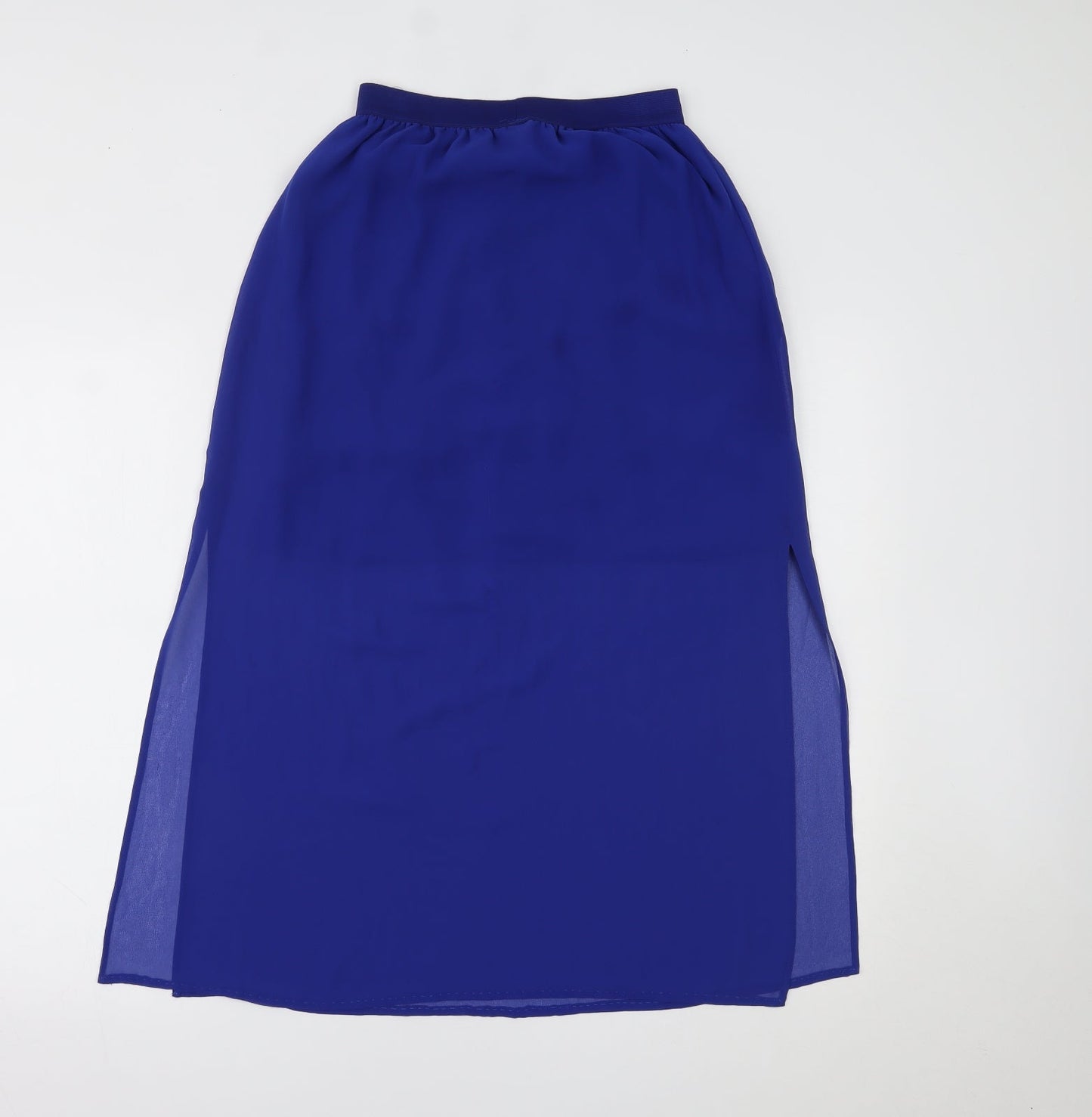 H&M Womens Blue   A-Line Skirt Size 8