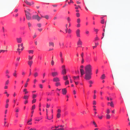 Primark Womens Pink   Camisole Blouse Size L