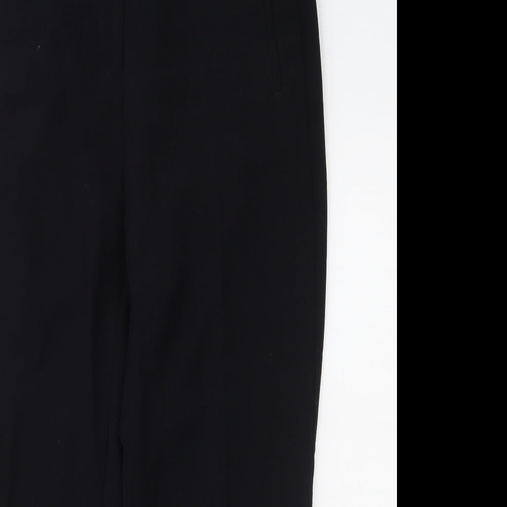 Womens UK Size 14 Marks and Spencer Regular Fit  Black Trousers