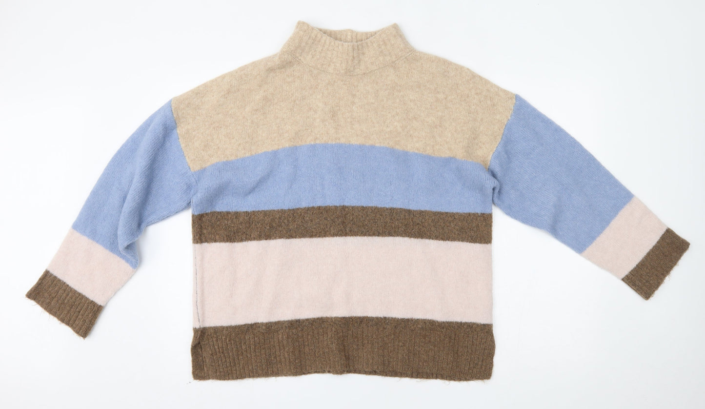 Womens UK Size L NEXT Multicoloured Pullover Jumper