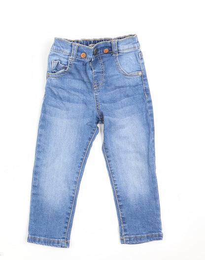 Florence and Fred Boys Blue    Jeans Size 9-12 Months  - Straight leg