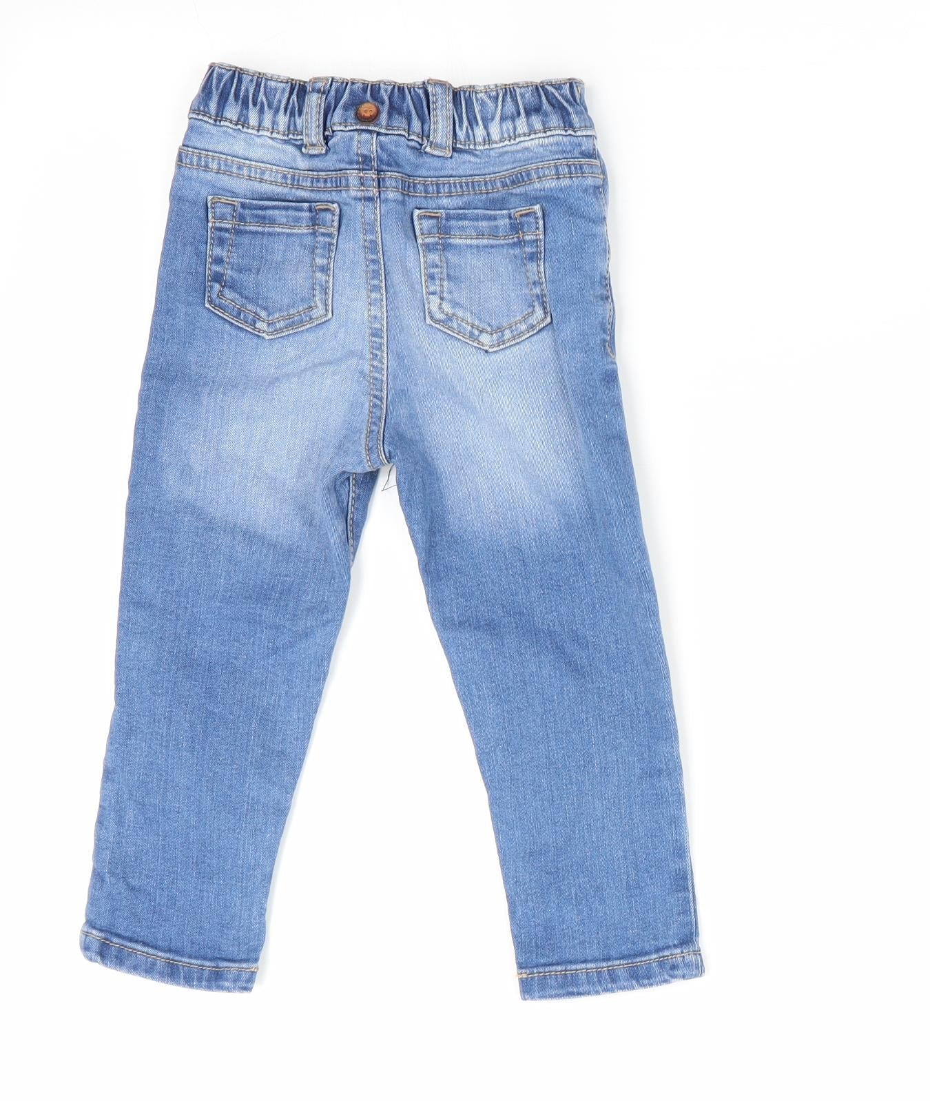 Florence and Fred Boys Blue    Jeans Size 9-12 Months  - Straight leg