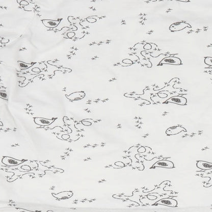 Lupilu Baby White Animal Print  Basic Casual Size 12-18 Months  - Bird print