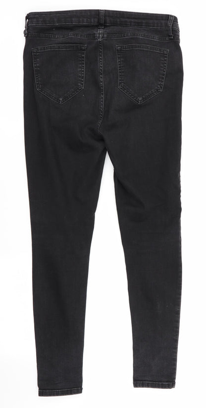 George Womens Black   Skinny Jeans Size 12 L27 in