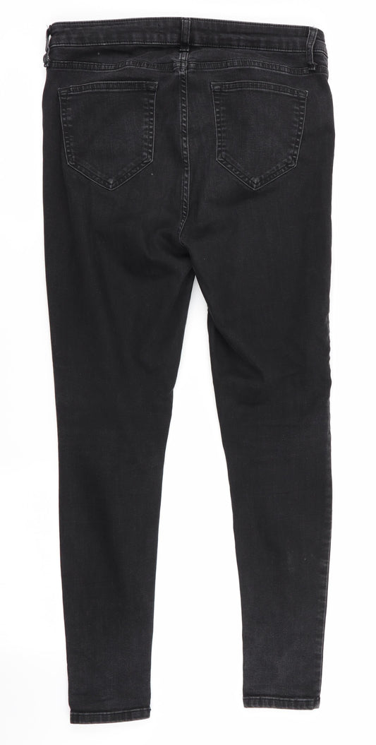George Womens Black   Skinny Jeans Size 12 L27 in