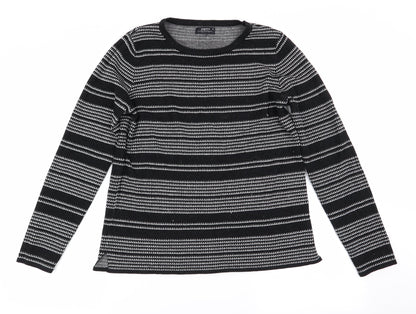 Womens UK Size 14 Papaya Black Pullover Jumper