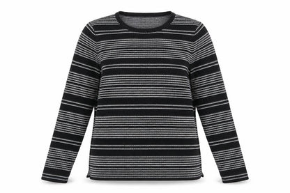 Womens UK Size 14 Papaya Black Pullover Jumper