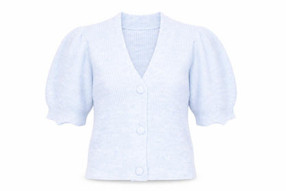 Womens UK Size 12 TU Blue Cardigan Jumper