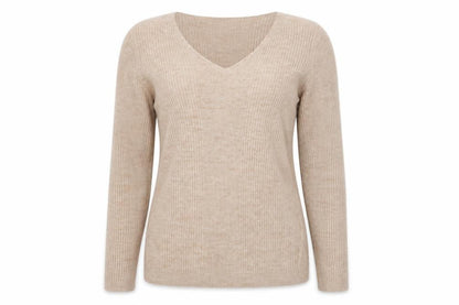 Womens UK Size 14 Marks and Spencer Brown Pullover Jumper
