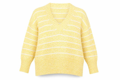 Womens UK Size L Marks and Spencer Yellow Pullover Jumper
