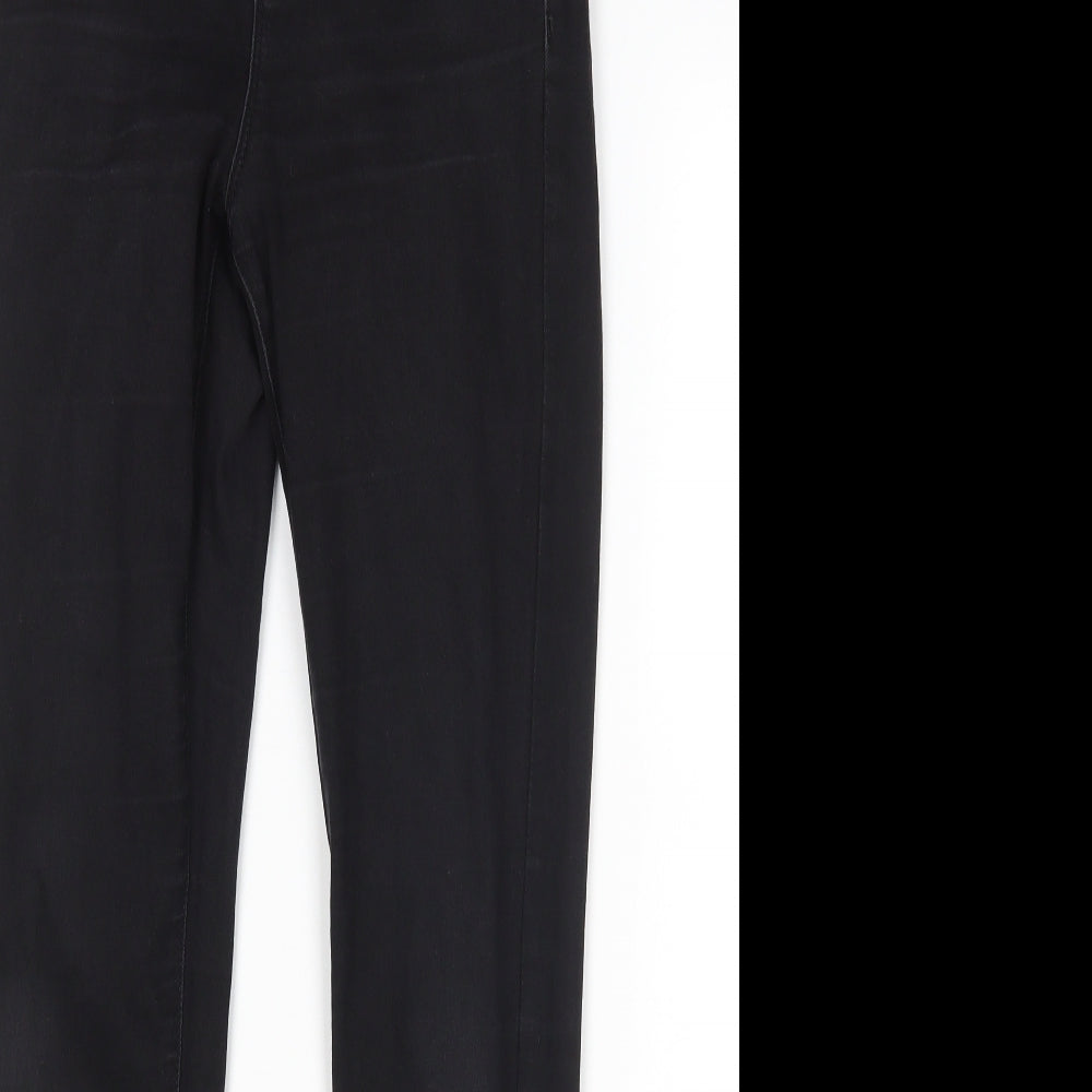 Denim Co Womens Black   Skinny Jeans Size 8 L28 in