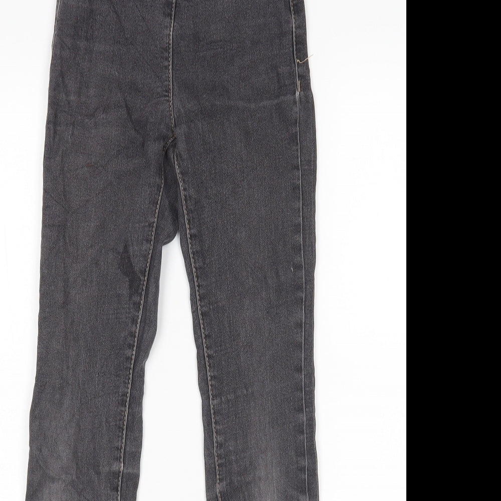 D-XEL Womens Grey   Skinny Jeans Size 10 L30 in