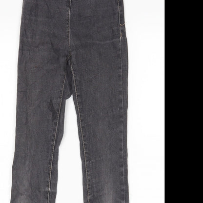 D-XEL Womens Grey   Skinny Jeans Size 10 L30 in