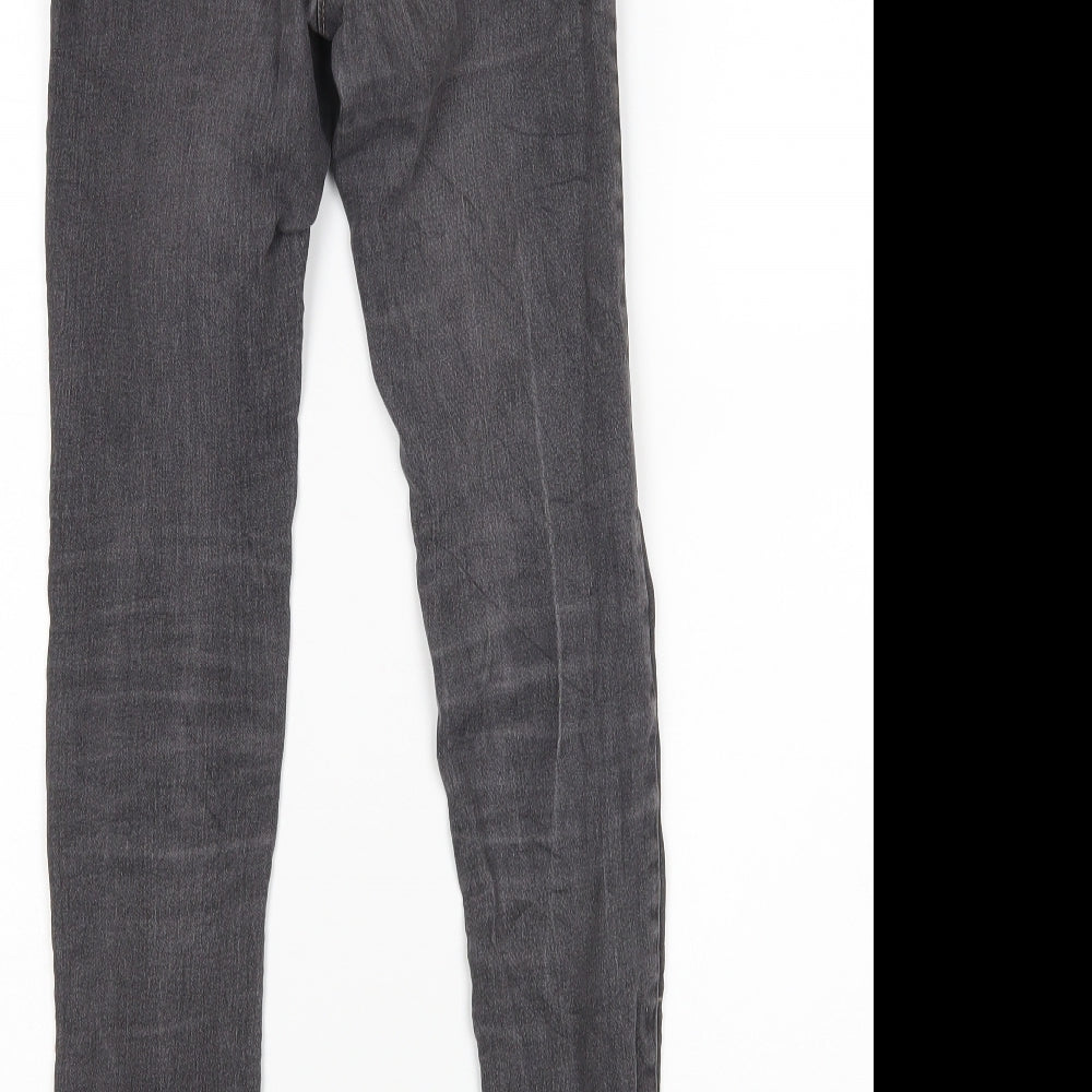 D-XEL Womens Grey   Skinny Jeans Size 10 L30 in