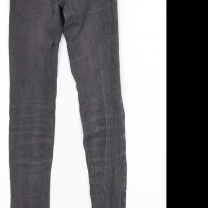D-XEL Womens Grey   Skinny Jeans Size 10 L30 in