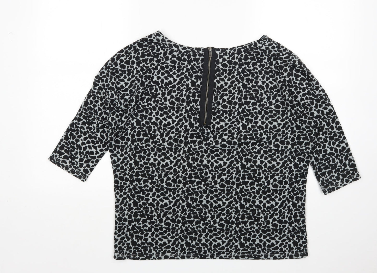 F&F Womens Multicoloured Animal Print  Pullover Jumper Size 12