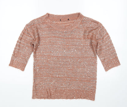 George Womens Pink   Pullover Jumper Size 8