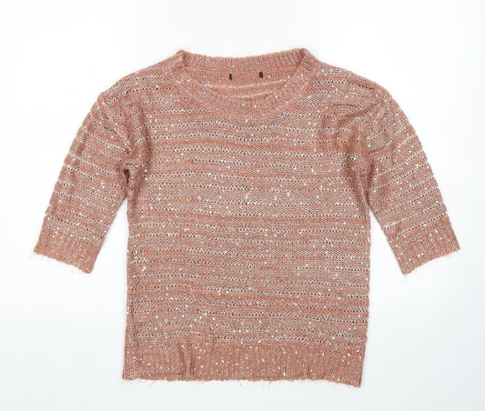 George Womens Pink   Pullover Jumper Size 8