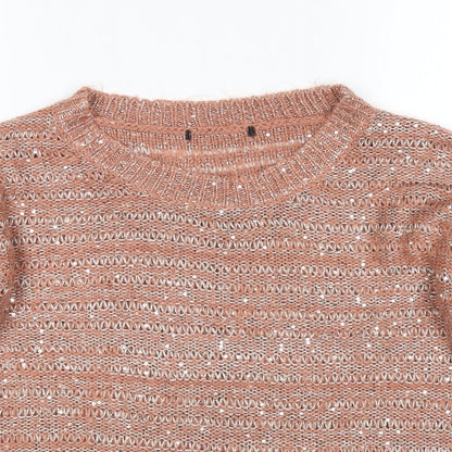 George Womens Pink   Pullover Jumper Size 8