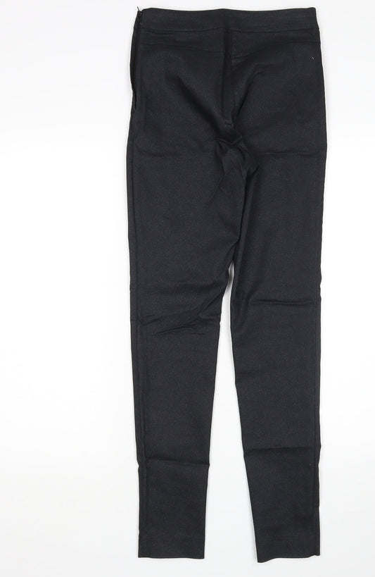 Womens UK Size 8 H&M Regular Fit Skinny Black Jeans