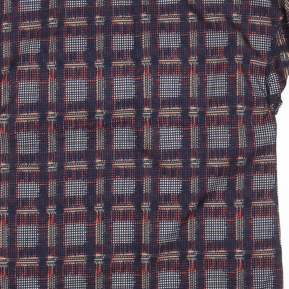 Womens UK Size 8 Atmosphere Multicoloured Basic Blouse