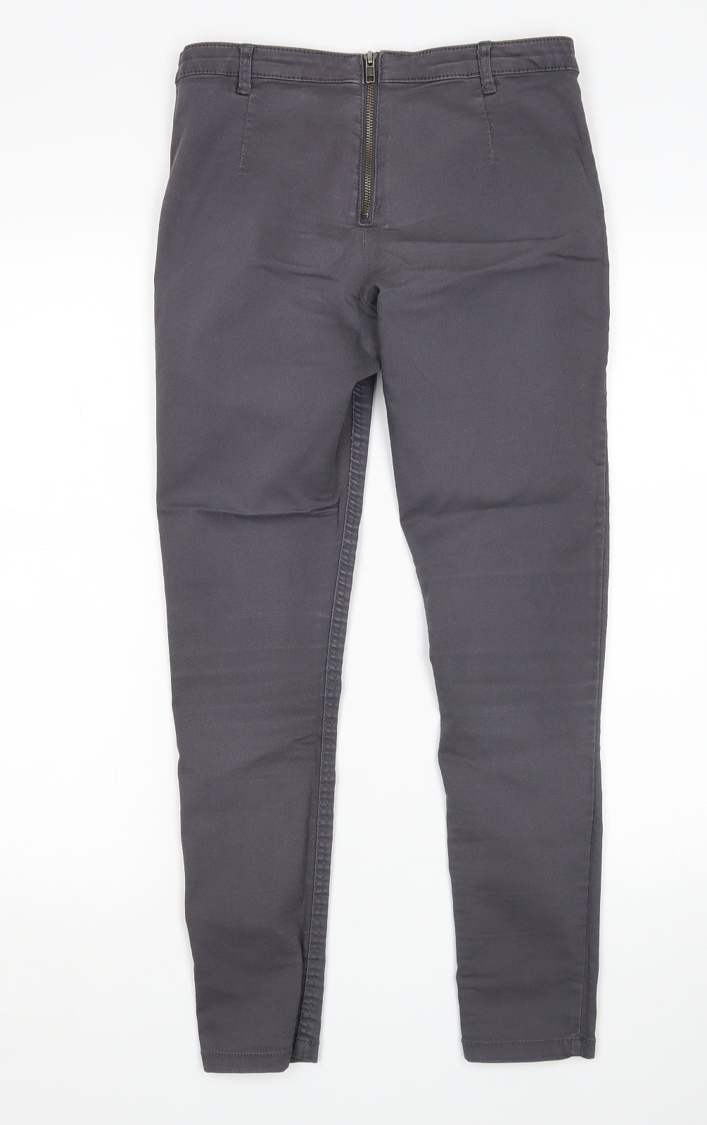Womens UK Size 8 H&M Regular Fit Skinny Grey Jeans