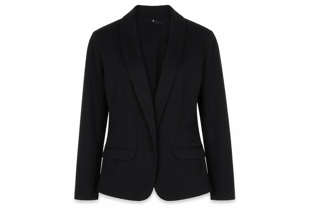 Womens UK Size 8 Very Regular Black Sport Coat
