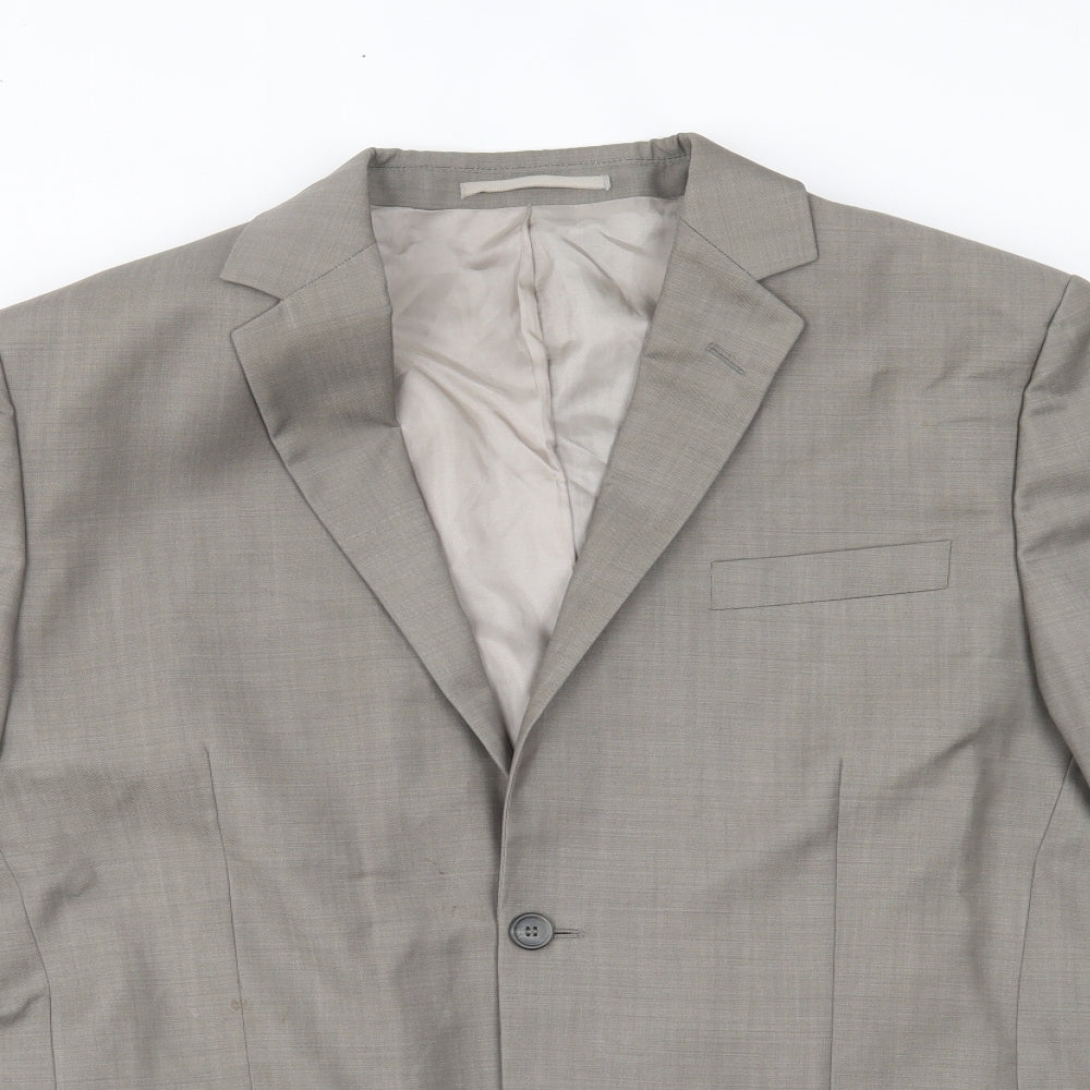 Mens UK Size  French Connection Regular Beige Suit Jacket