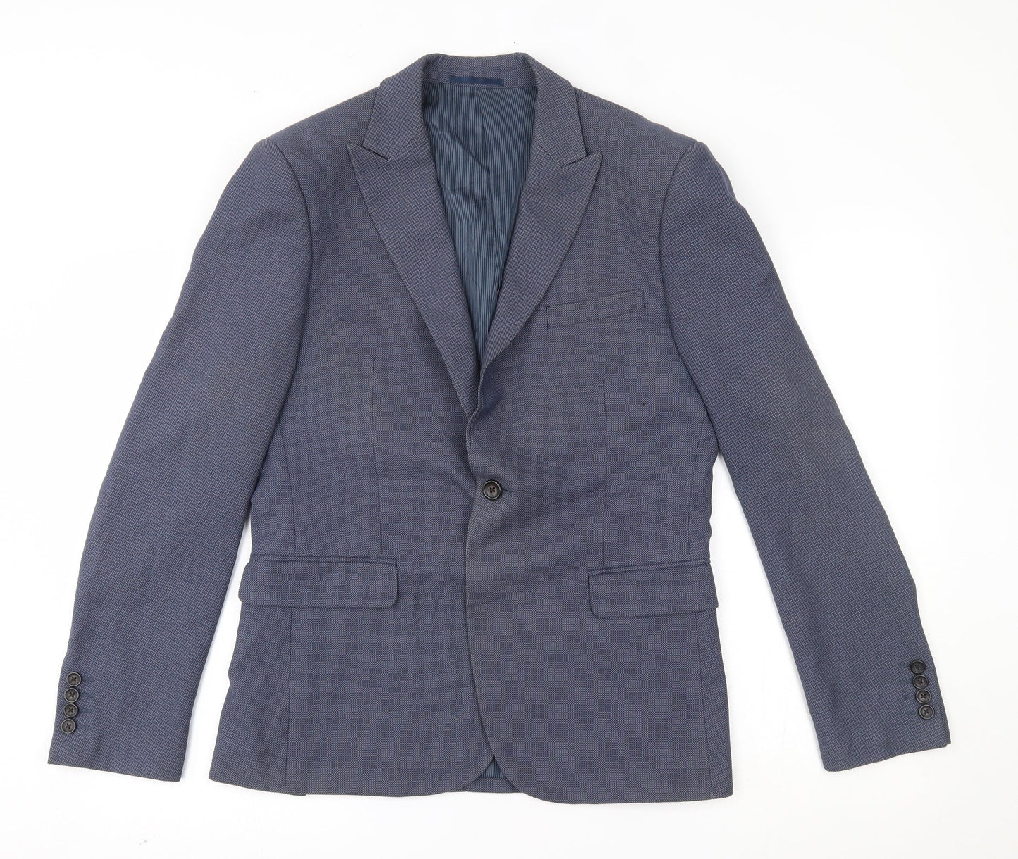 Mens UK Size 40 NEXT Regular Blue Suit Jacket