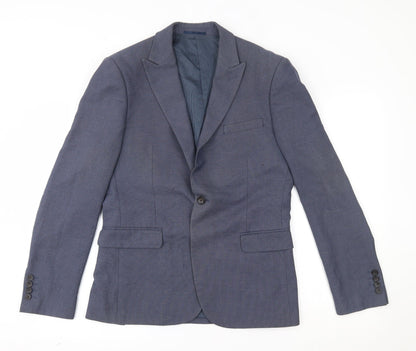 Mens UK Size 40 NEXT Regular Blue Suit Jacket
