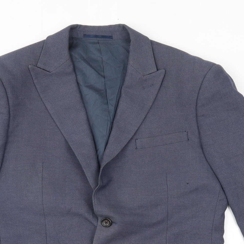Mens UK Size 40 NEXT Regular Blue Suit Jacket
