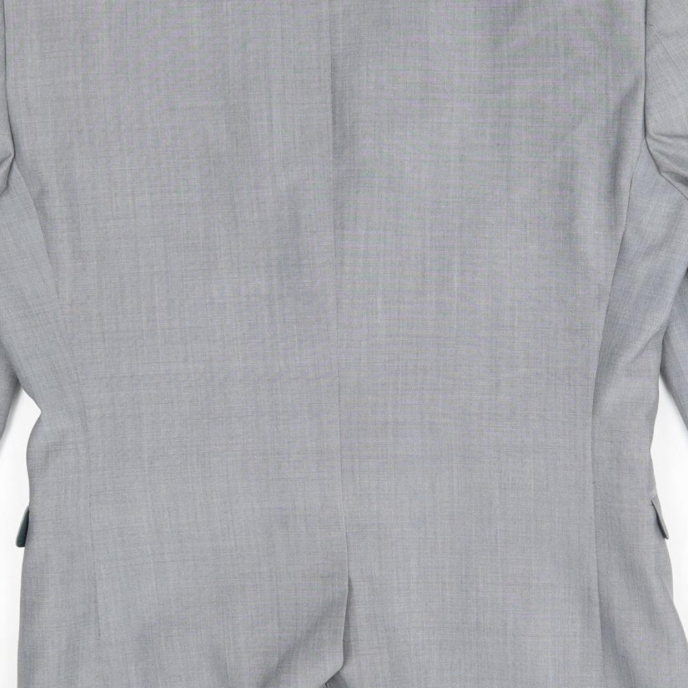 Mens UK Size  NEXT Regular Silver Suit Jacket