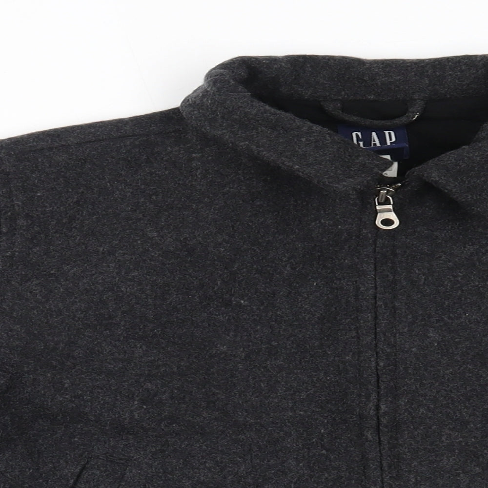 Gap Boys Grey   Overcoat Coat Size 5-6 Years
