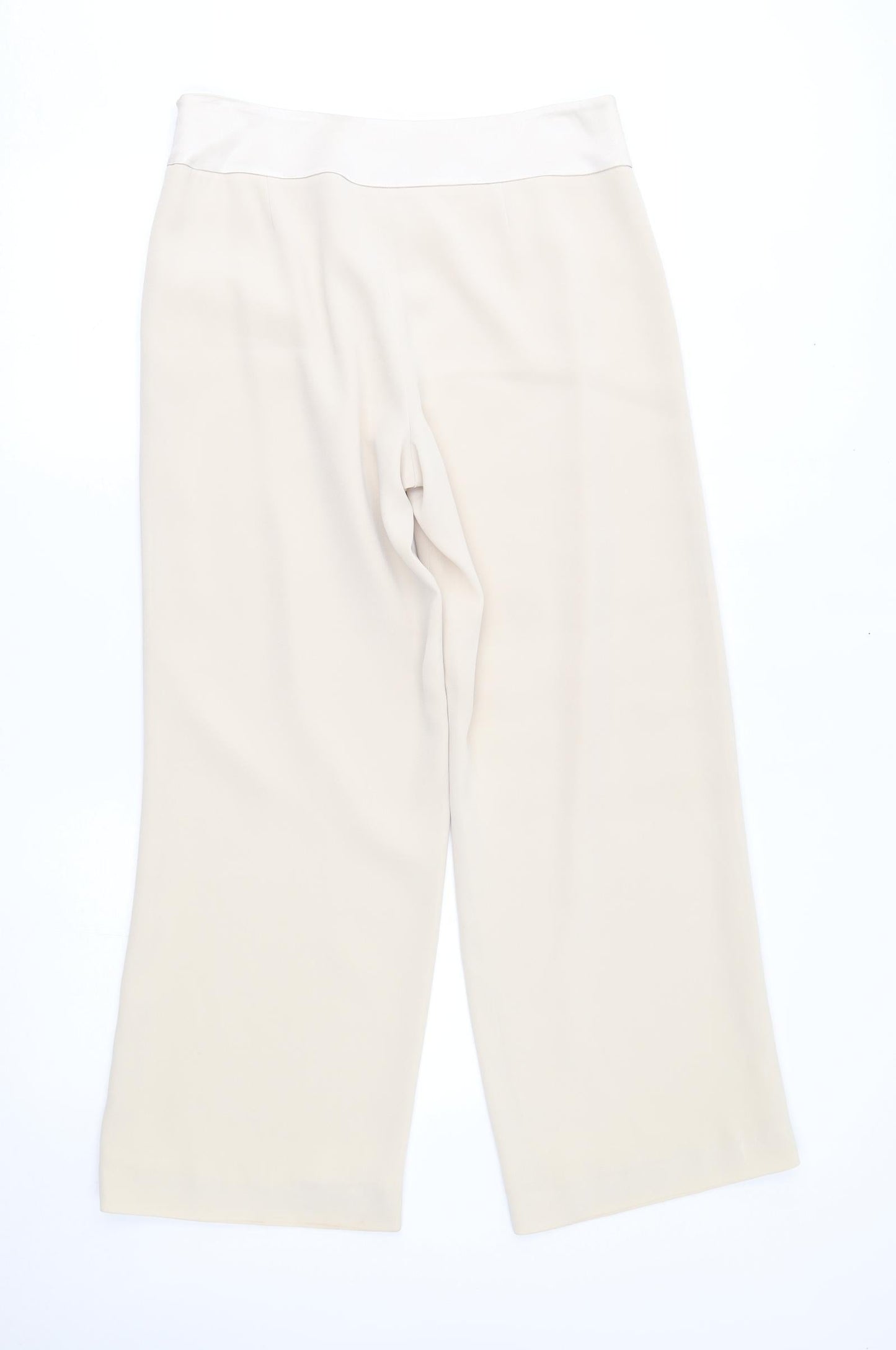 Womens UK Size 12 Fenn Wright Manson Regular Fit  Beige Trousers