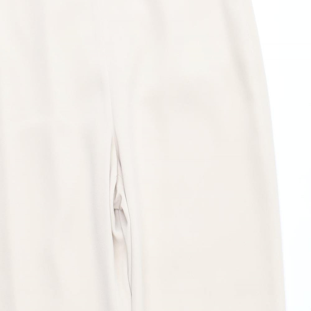 Womens UK Size 12 Fenn Wright Manson Regular Fit  Beige Trousers