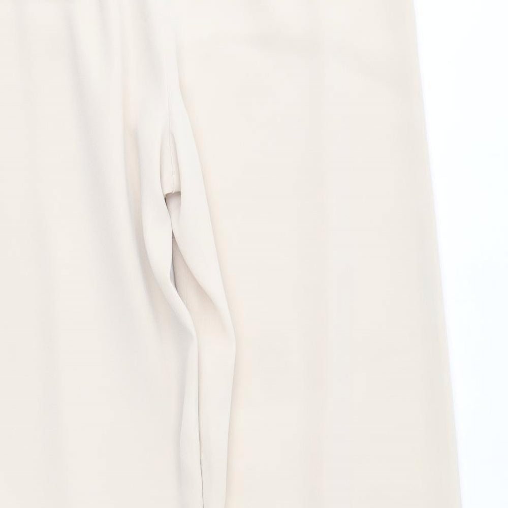Womens UK Size 12 Fenn Wright Manson Regular Fit  Beige Trousers