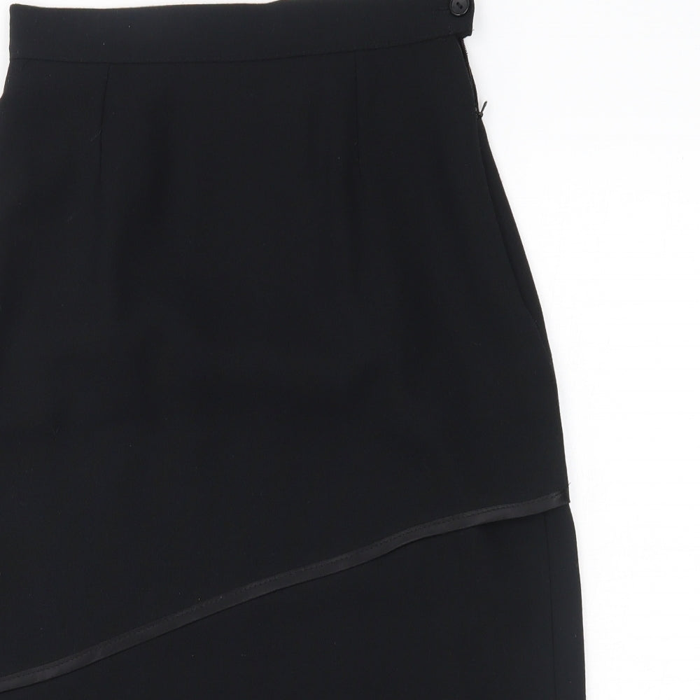 Your Sixth Sense Womens Black   A-Line Skirt Size 10