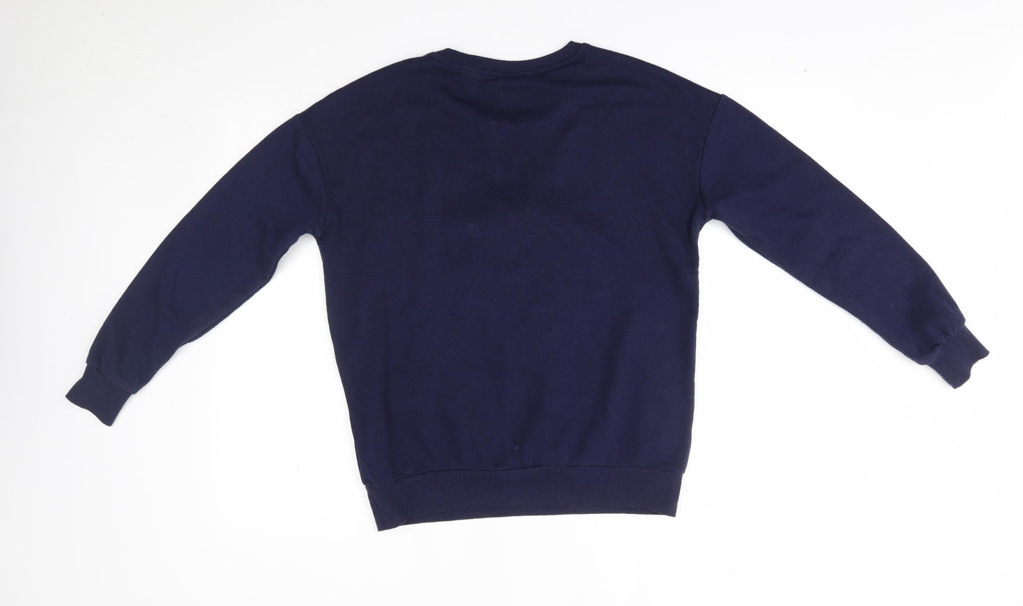 George Womens Blue   Pullover Jumper Size S  - happy pugmas