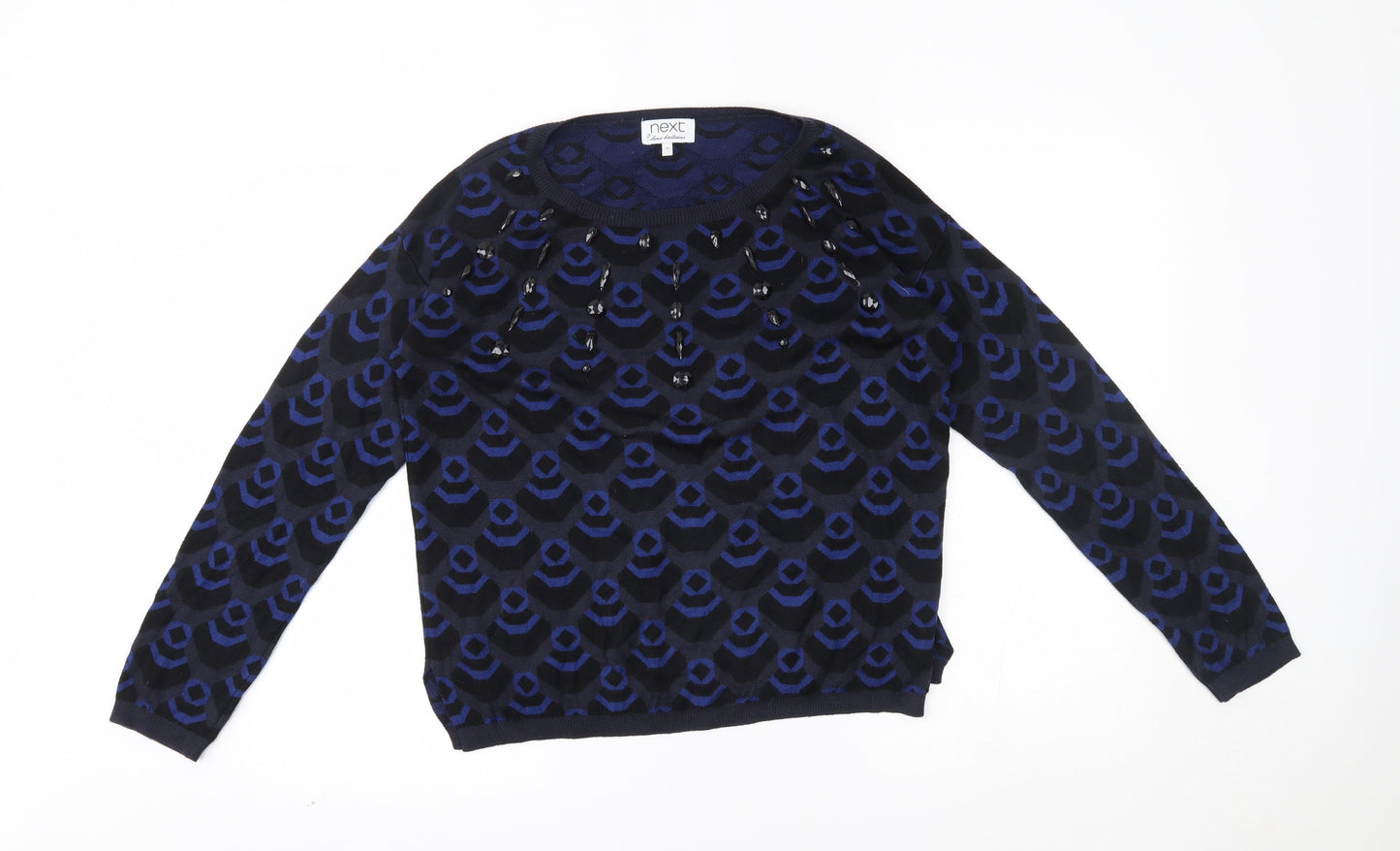 Womens UK Size 12 NEXT Blue Pullover Jumper