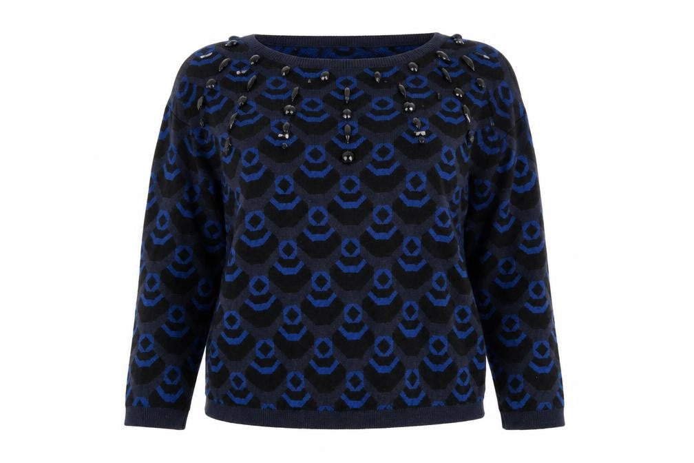 Womens UK Size 12 NEXT Blue Pullover Jumper