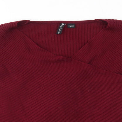 capsule Womens Red   Pullover Jumper One Size