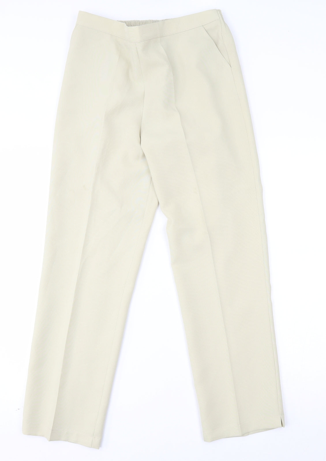 Womens UK Size 12 Preworn Regular Fit  Green Trousers