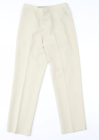 Womens UK Size 12 Preworn Regular Fit  Green Trousers